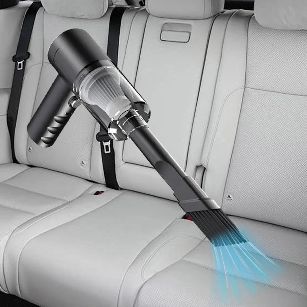 Aspirador de Mano Inalámbrico para Coche – Potente, Compacto y Recargable